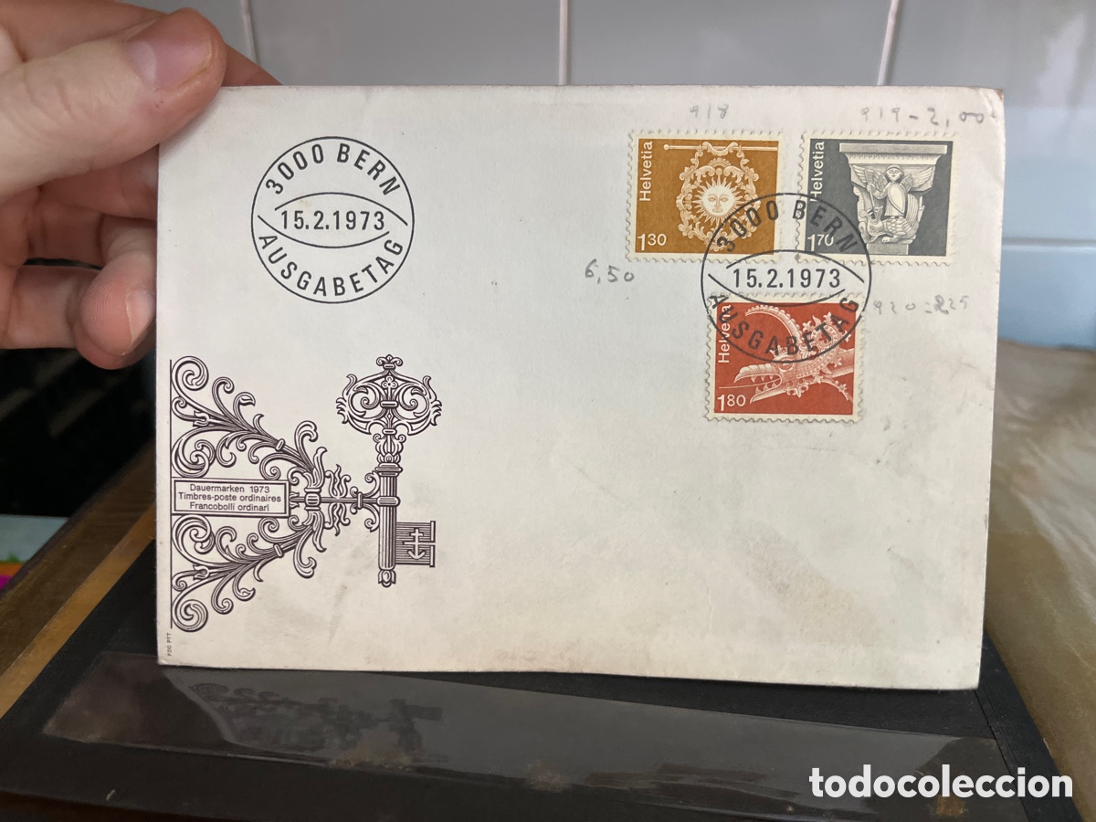 Sellos: Sobre matasellado 1973 Alemania - Foto 1