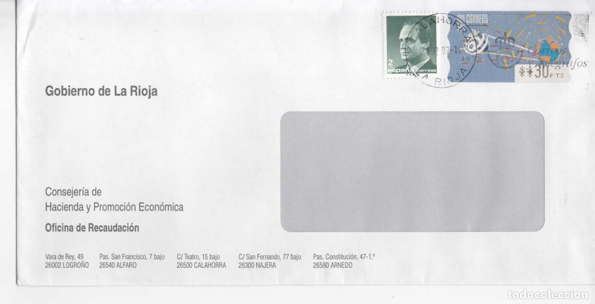 Sellos: CALAHORRA LA RIOJA CC ATM 1997 - Foto 1
