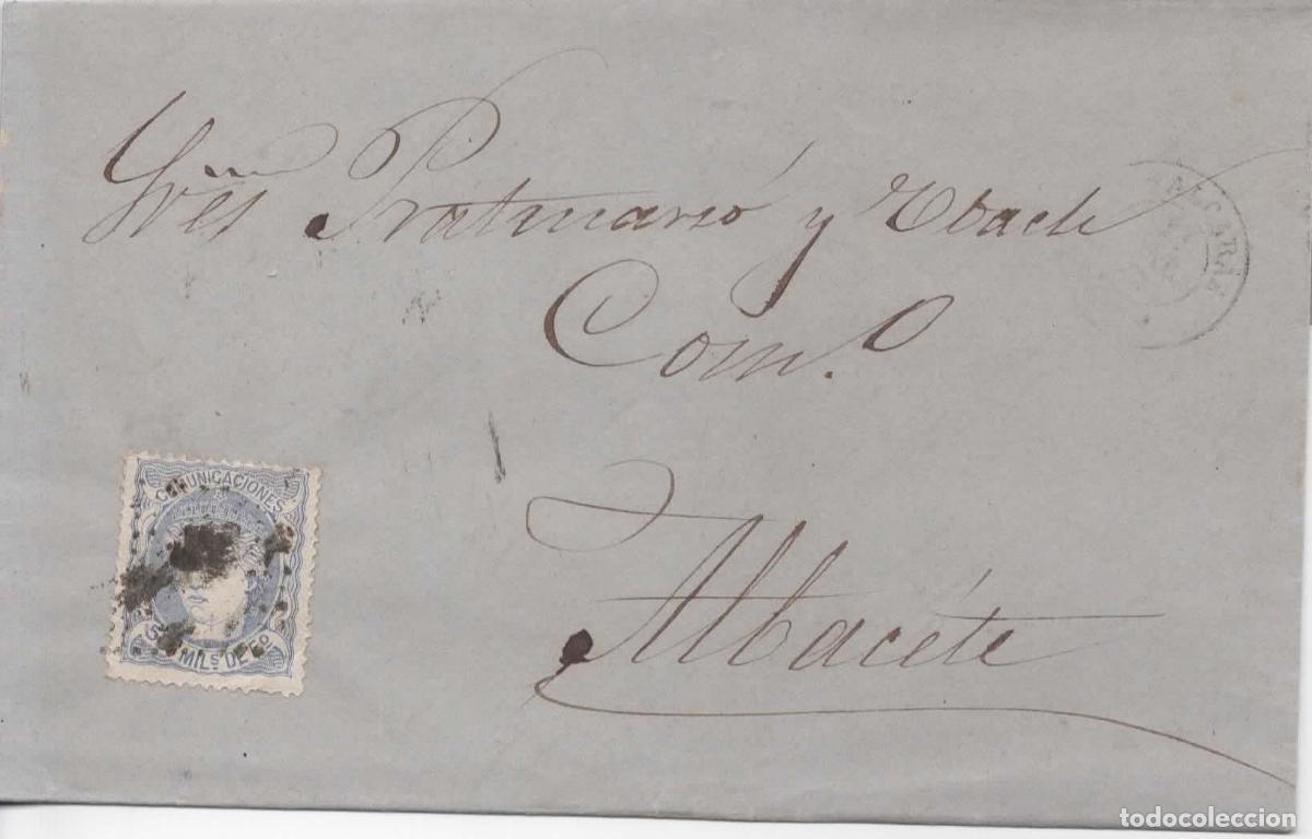 Sellos: ALCARAZ ALBACETE CC 1872 - Foto 1
