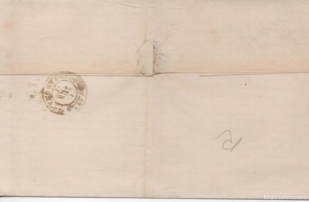 Sellos: TORTOSA TARRAGONA A VALLS 1871 - Foto 2