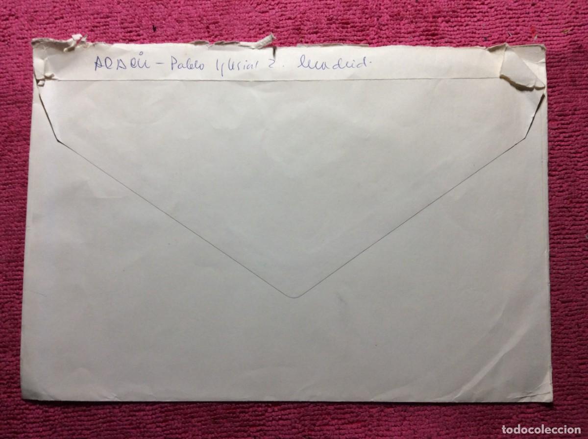 Sellos: ESPA&Ntilde;A. CARTA CERTIFICADA A ALEMANIA (1BBK76) - Foto 2