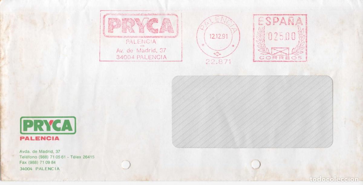 Sellos: FRANQUEO MECANICO METER VALENCIA PRYCA - Foto 1