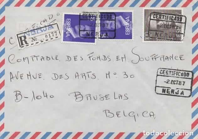 Sellos: NERJA MALAGA CC CERTIFICADA 1987 - Foto 1