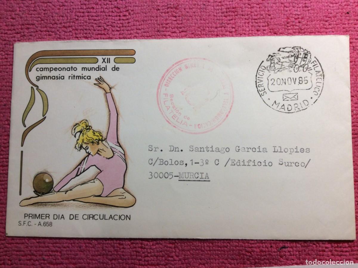 Sellos: ESPA&Ntilde;A 1987. CARTA CIRCULADA (1BBV35) - Foto 1
