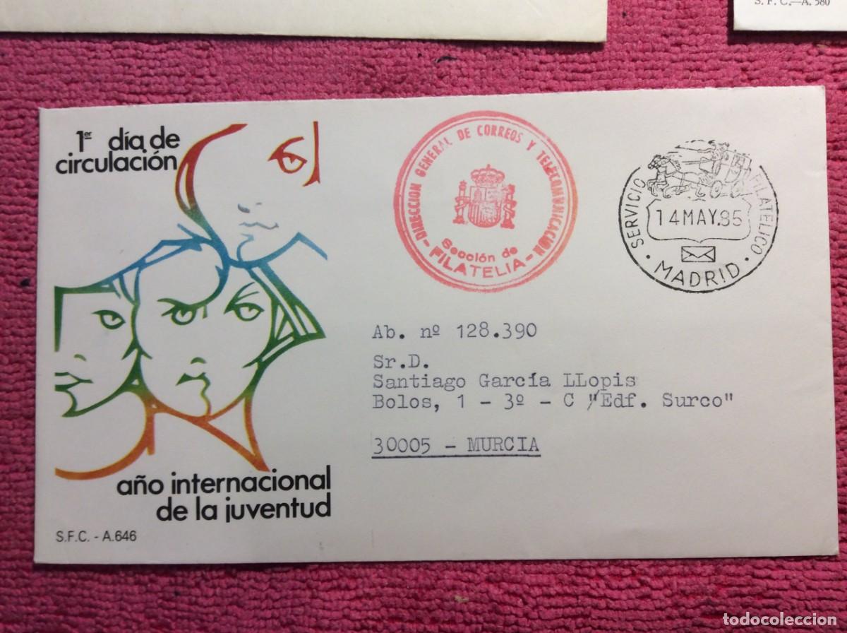 Sellos: ESPA&Ntilde;A 1985. CARTA CIRCULADA (1BBV37) - Foto 1