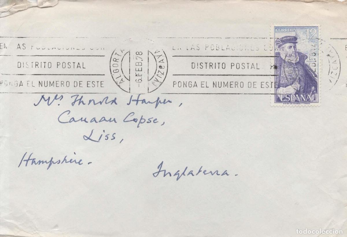 Sellos: ALGORTA VIZCAYA CC 1978 LUIS DE REQUESENS - Foto 1