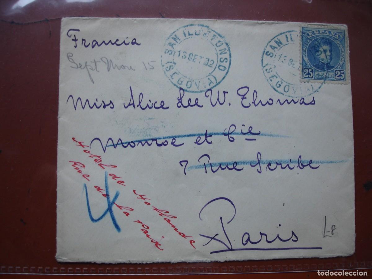 Sellos: SOBRE GRANADA PARIS 1902 - Foto 1