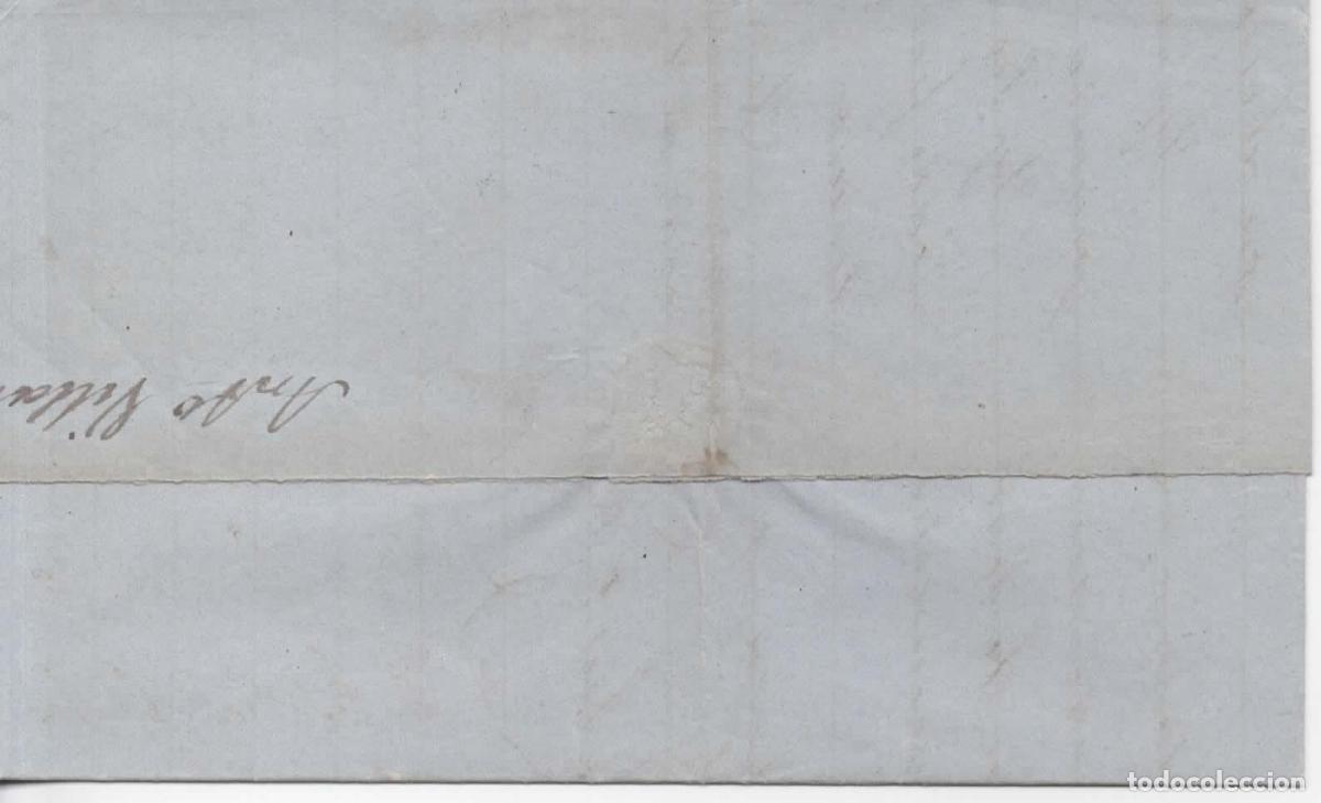 Sellos: HELLIN ALBACETE A VALLS TARRAGONA 1870 - Foto 2