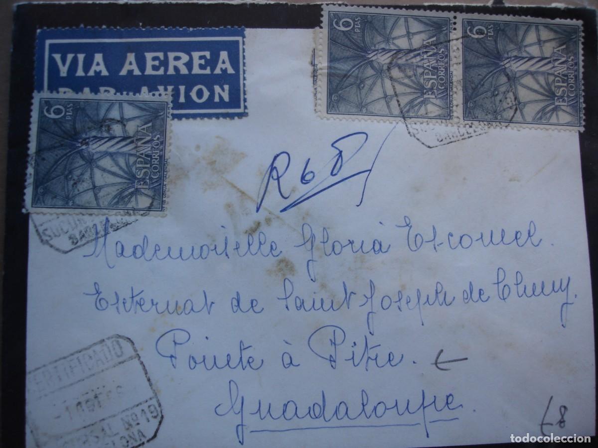 Sellos: SOBRE CIRCULADO horta barcelona francia - Foto 1