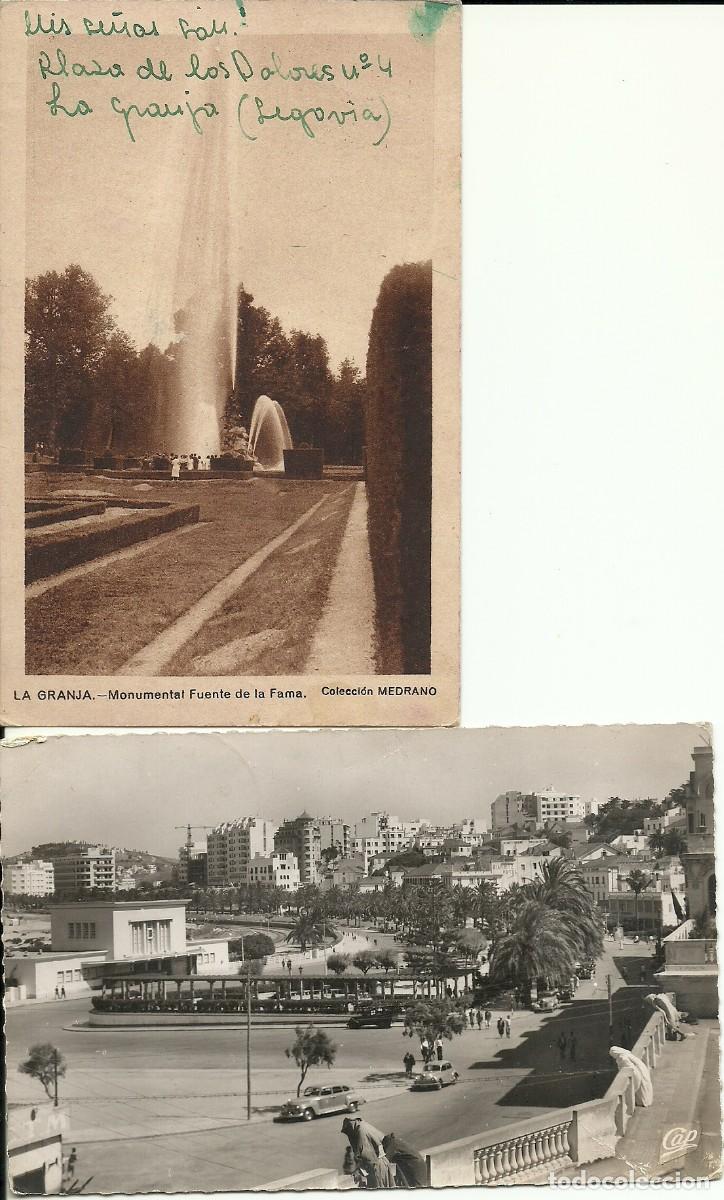 Sellos: 2 Postales Antiguas Circuladas: Tanger y Segovia - Foto 2