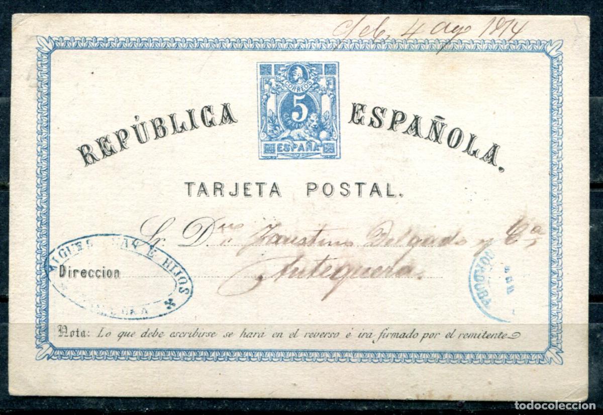 Sellos: Edifil 1 de enteros postales. Usado. - Foto 1