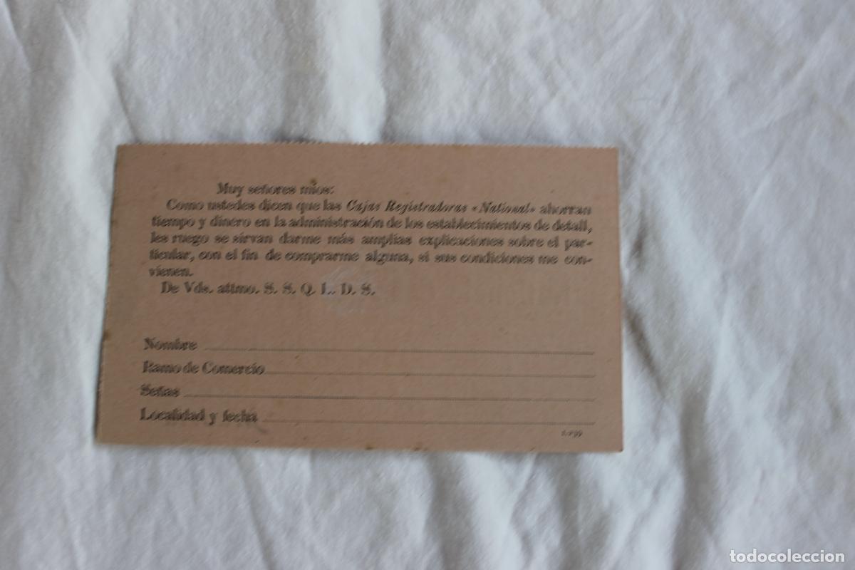 Sellos: TARJETA CON SELLO 1/4 CENTIMO DE PESETA - Foto 2