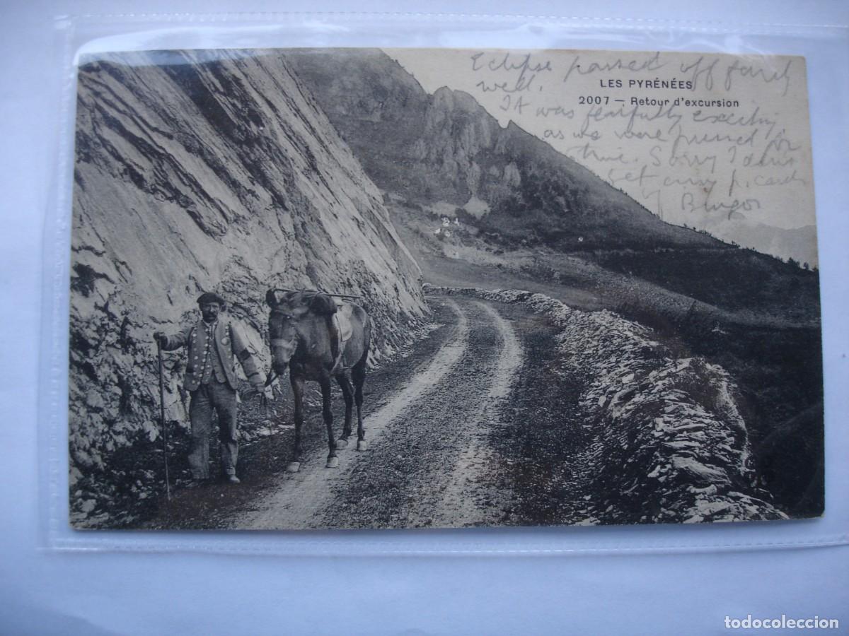 Sellos: TARJETA POSTAL CIRCULADA ESPA&Ntilde;A INGLATERRA - Foto 2