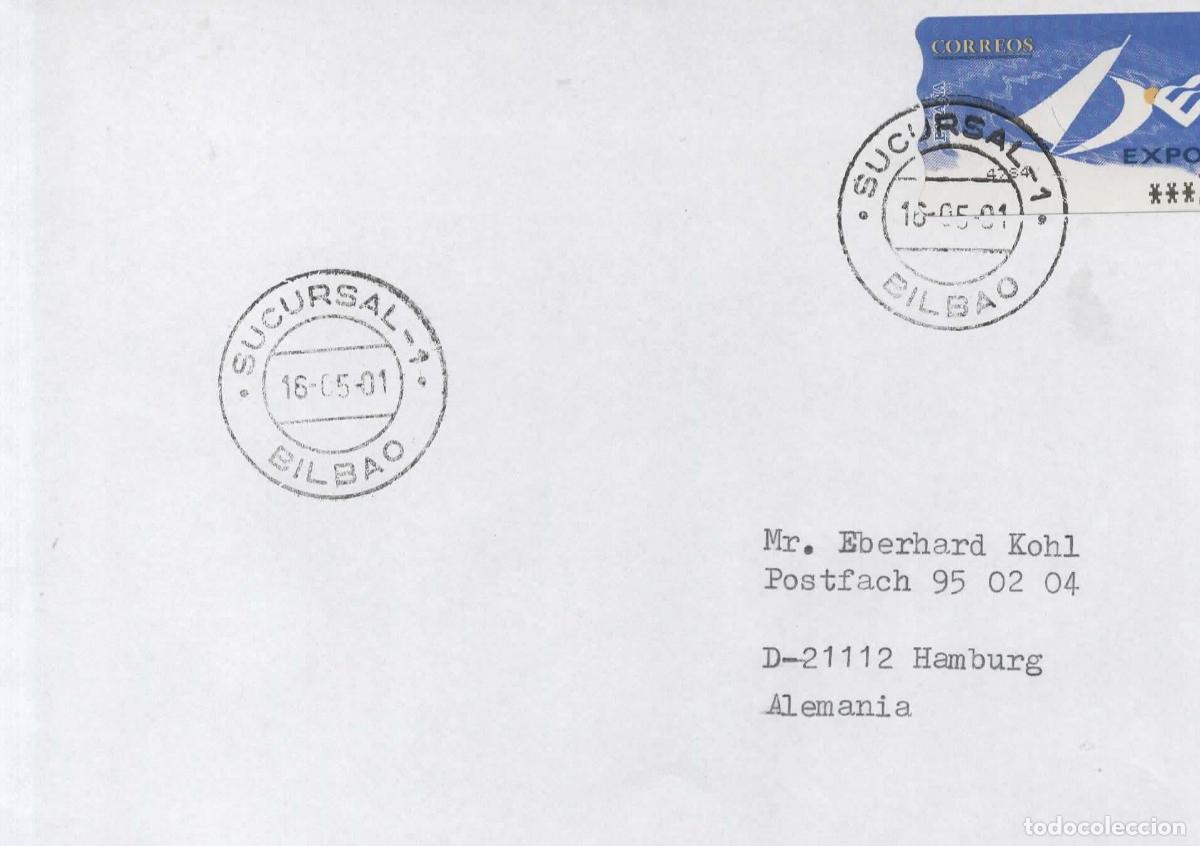 Sellos: BILBAO SUC-1 CC CON ATM EXPO 98 LISBOA