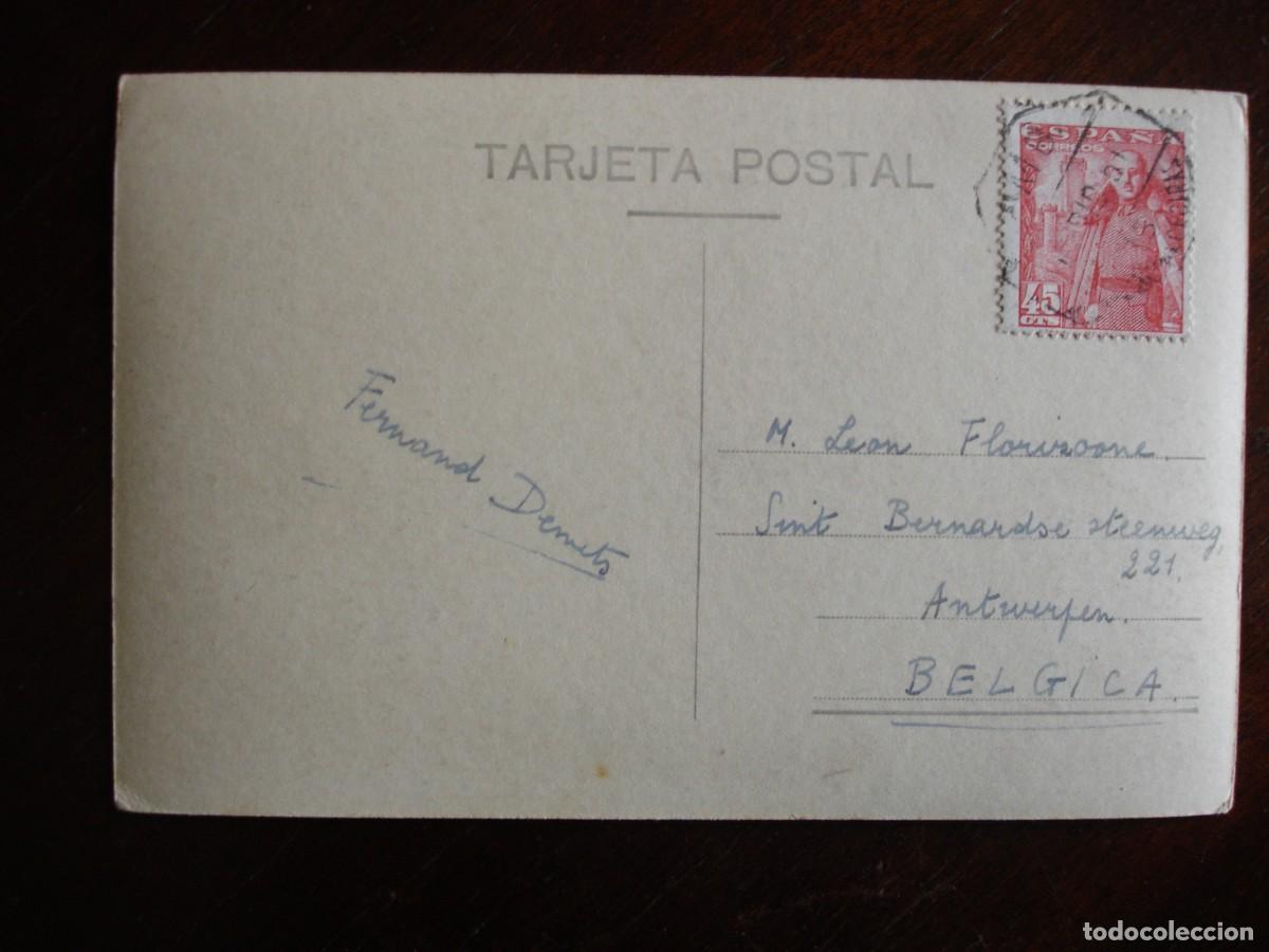 Sellos: TARJETA POSTAL CIRCULADA ALGECIRAS CADIZ BELGICA AMBULANTE