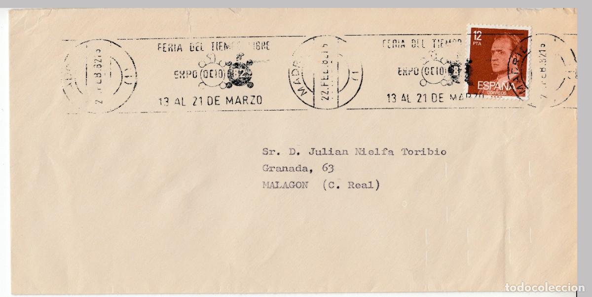 Sellos: 1982 MADRID MATASELLOS FERIA TIEMPO LIBRE EXPO OCIO