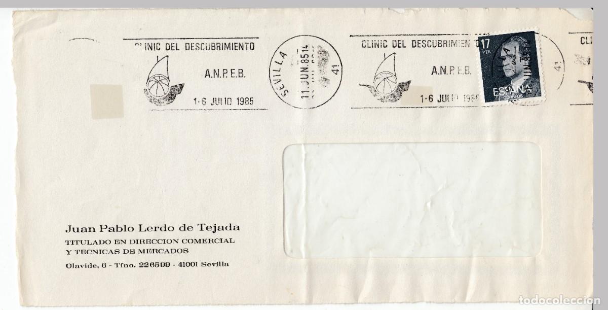 Sellos: 1985 SALAMANCA MATASELLOS ANPEB. FRONTAL