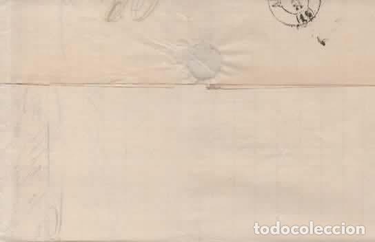Sellos: ESPA&Ntilde;A 1871 ENVUELTA A ALBACETE - Foto 2
