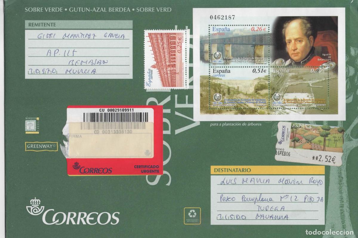 Sellos: SAN GINES CC CERTIFICADA URGENTE ATM BETANCOURT ESCUELA DE INGENIEROS PUENTE BRIDGE
