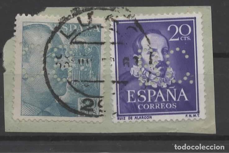 Sellos: FRANCO PERFIL Y RUIZ DE ALARCON PERFORADO PERFIN BC BANCO DE LA CORU&Ntilde;A LUGO