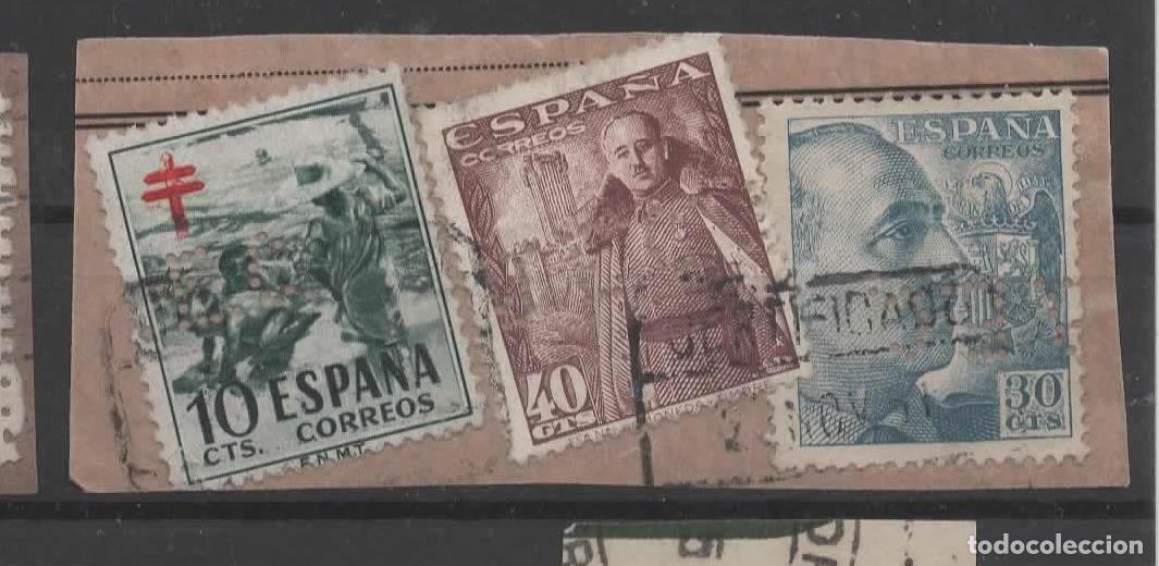 Sellos: FRANCO PERFIL BARCELONA PERFORADO PERFIN BCE BANCO ESPA&Ntilde;OL DE CREDITO Y PRO TUBERCULOSOS