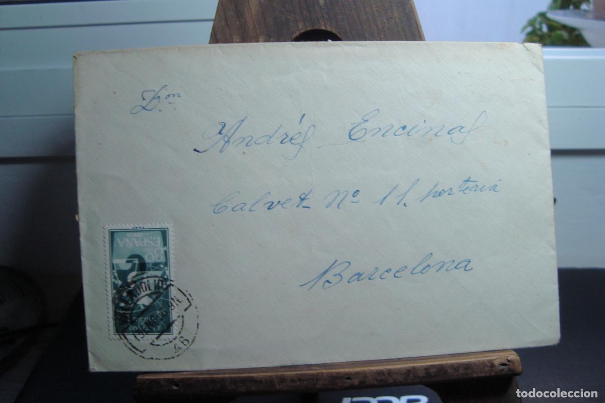 Sellos: ANTIGUO SOBRE COMERCIAL. FLORENTINO ENCINAS BAYON. ZAPATERO. VALLADOLID 1966