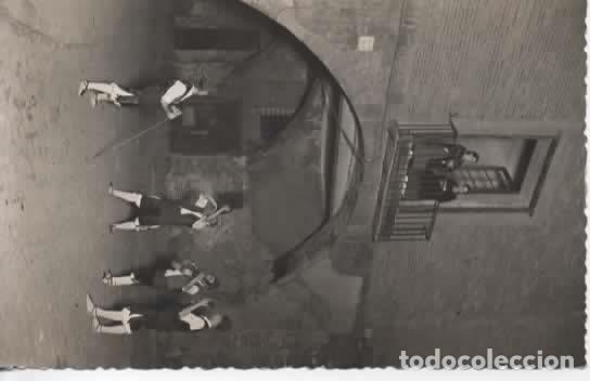 Sellos: ZARAGOZA POSTAL 1956 CON MAT HEXAGONAL AEREO - Foto 2