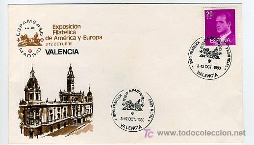 Sellos: ESPAMER 1980 VALENCIA - Foto 1