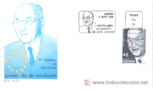 Sellos: SPD CENT JEAN MONNET - Foto 1