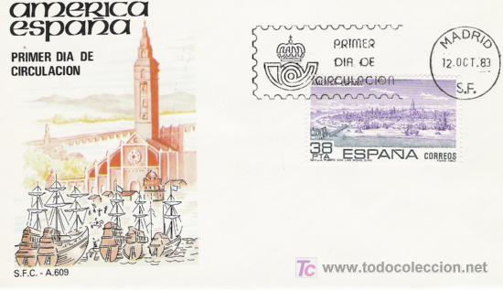 Sellos: SERIE DE ESPA&Ntilde;A EN SOBRE PRIMER DIA - Foto 1