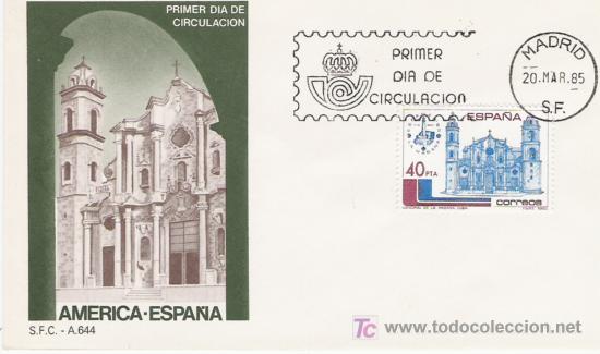 Sellos: SERIE DE ESPA&Ntilde;A EN SOBRE PRIMER DIA - Foto 1