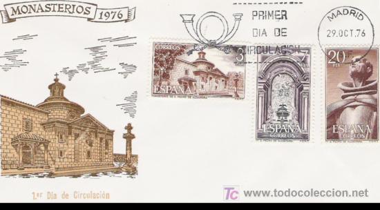 Sellos: SERIE DE ESPA&Ntilde;A EN SOBRE PRIMER DIA - Foto 1