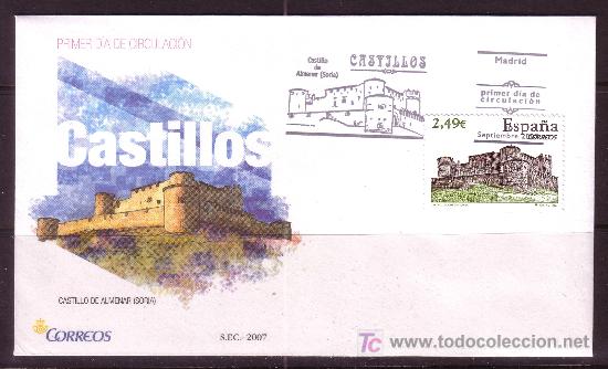 Sellos: ESPA&Ntilde;A SPD 4349/50 - A&Ntilde;O 2007 - CASTILLOS - Foto 2