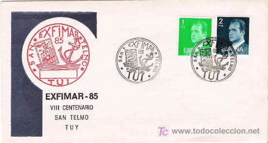 Sellos: EXFIMAR&acute;85. SAN TELMO, TUY - Foto 1