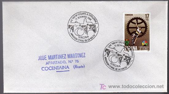 Sellos: 1984 - Gerona - Sobre con Matasellos Especial - Foto 1
