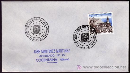 Sellos: 1988 - Calella - Sobre con Matasellos Especial - Foto 1