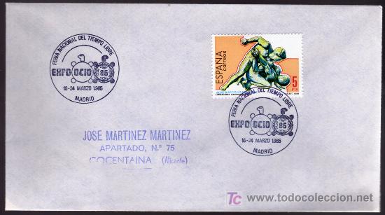 Sellos: 1985 - Madrid - Sobre con Matasellos Especial - Foto 1