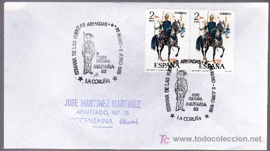 Sellos: 1985 - La Coru&ntilde;a - Sobre con Matasellos Especial - Foto 1