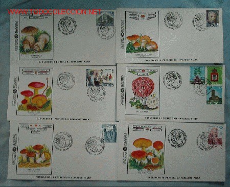Sellos: SOBRES PRIMER DIA. MICOLOGIA - Foto 1