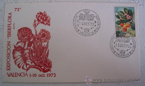 Sellos: SPD exposicion &acute;iberflora&acute; , valencia 1972 (alfil) - Foto 1