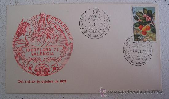 Sellos: SPD exposicion &acute;iberflora&acute; , valencia 1972 - Foto 1