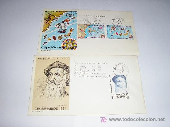Sellos: SPD - ESPA&Ntilde;A INSULAR Y CENTENARIOS 1981 - BARCELONA 1981 - Foto 1