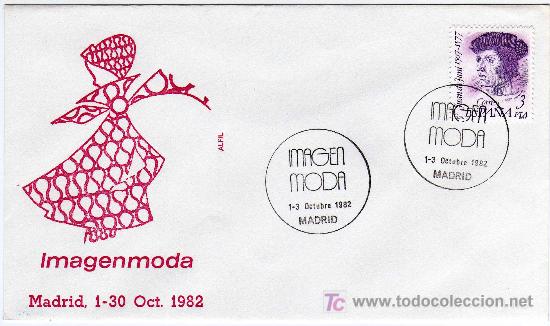 Sellos: MATASELLO IMAGEN MODA - MADRID 1-3.OCTUBRE.1982 - Foto 1