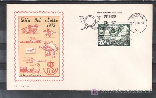 Sellos: espa&ntilde;a 2480 primer dia, dia del sello, - Foto 1