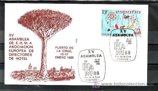 Selos: 1988 puerto de la cruz (tenerife) 13-17/1 alfil, xv asamblea asociacion europea directores de hotel