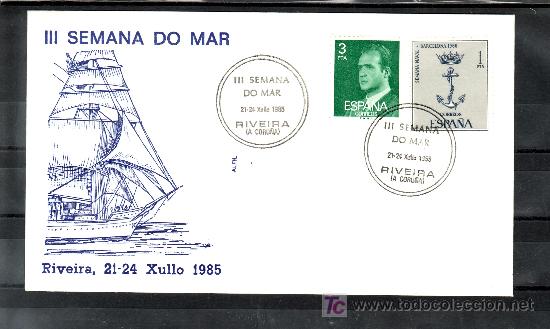 Briefmarken: 1985 riveira 21-24/7 alfil, iii semana del mar