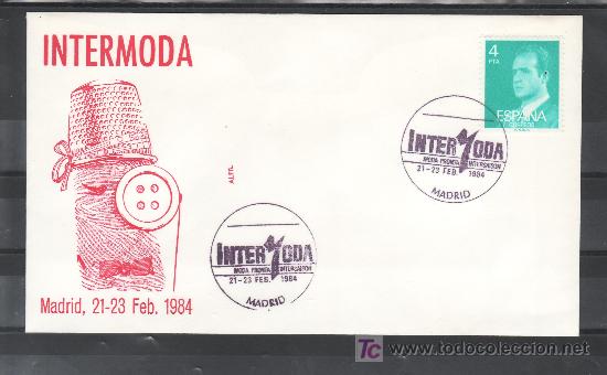 Sellos: 1984 madrid 21-23/2 alfil, inter moda - Foto 1