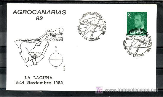 Stamps: 1982 la laguna  9-14/11 alfil, agrocanarias 82, 1&ordf; feria agraria regional