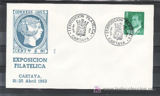 Briefmarken: 1983 cartaya 21-25/4 alfil, i exposicion filatelica
