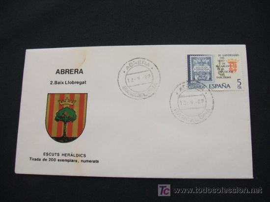 Sellos: ESCUTS HERALDICS - ABRERA - BAIX LLOBREGAT - - Foto 1